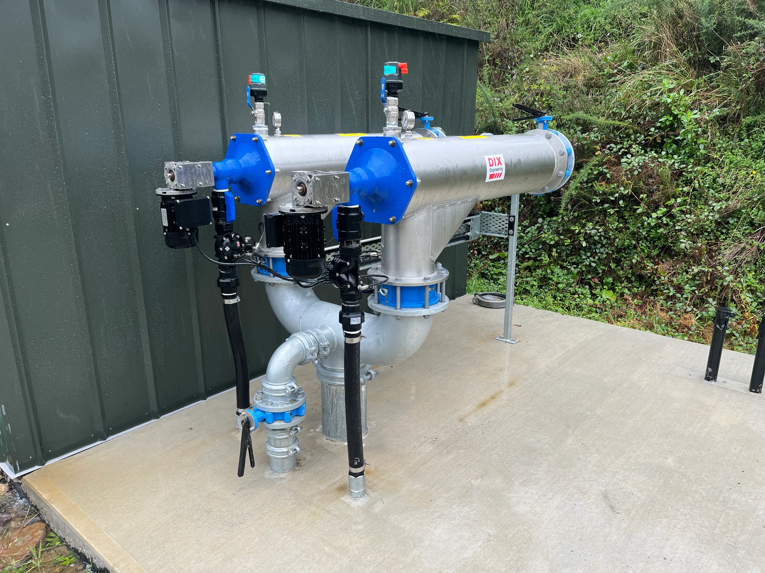 Dix filtration installed on new irrigation system